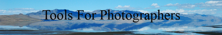 Tools For Photographers